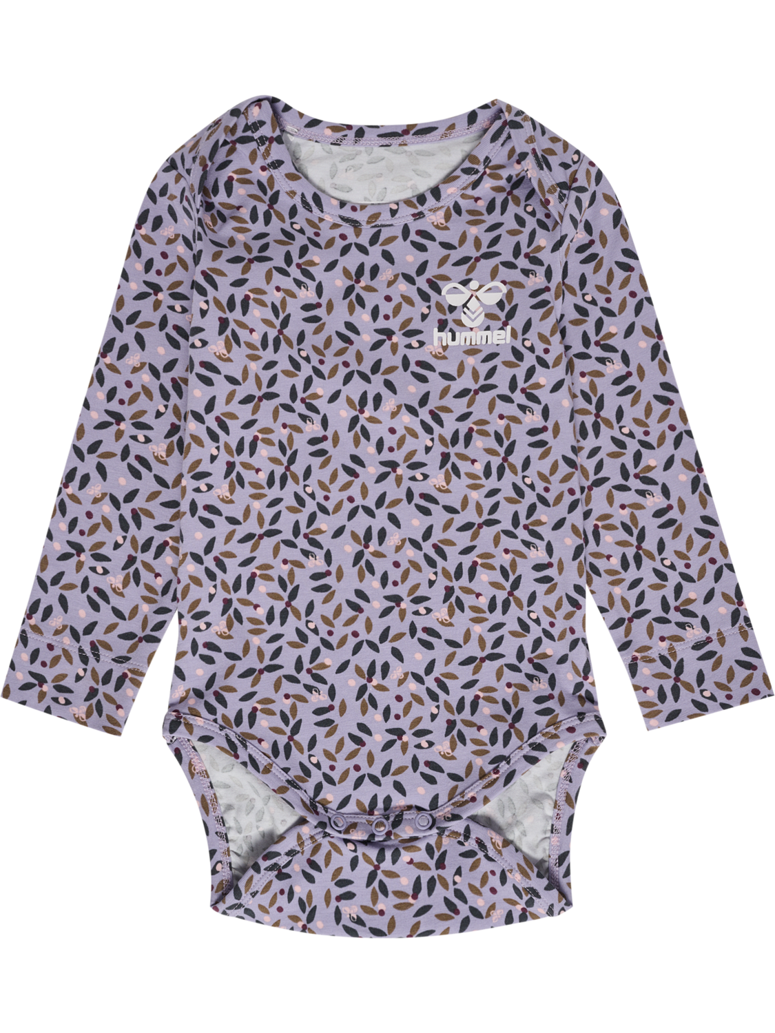 hmlELVINA AOP BODY L/S, WISTERIA, packshot