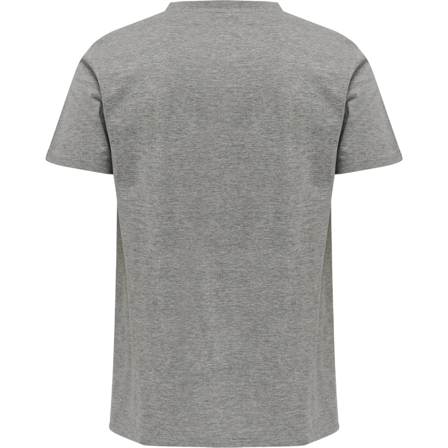 hmlMOVE GRID COTTON T-SHIRT S/S, GREY MELANGE, packshot