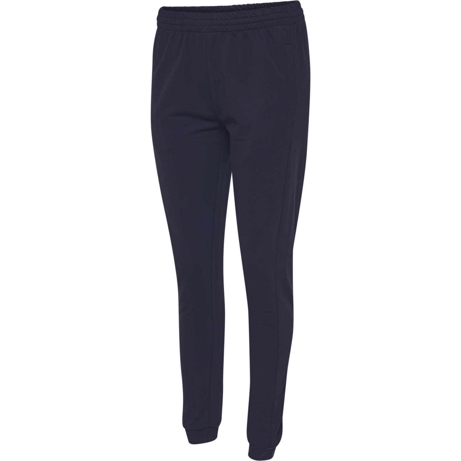 hmlGO COTTON PANT WOMAN, MARINE, packshot