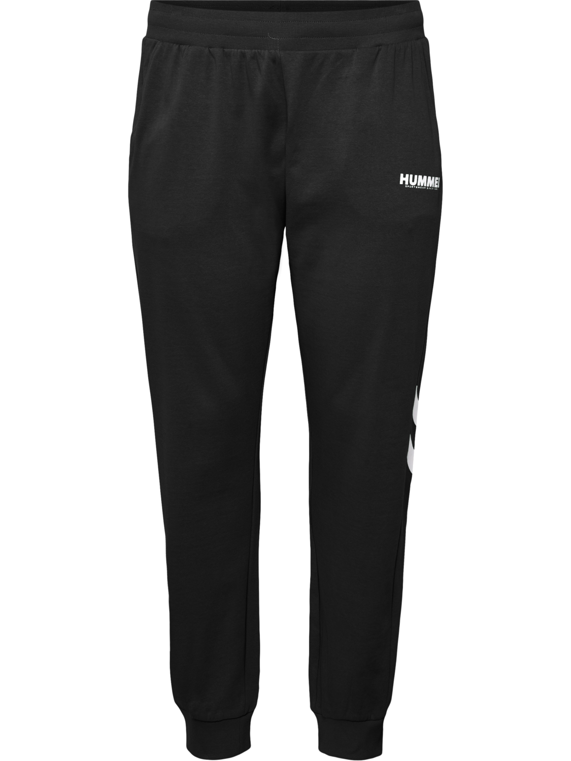 hmlLEGACY WOMAN TAPERED PANTS PLUS, BLACK, packshot