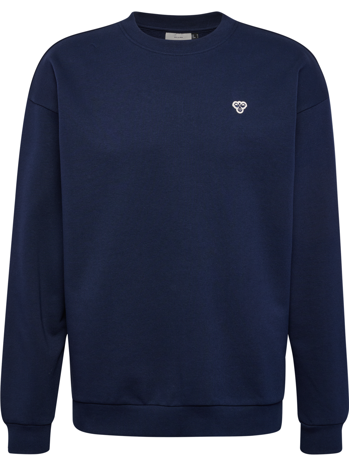 hmlLOOSE CREWNECK BEE, DRESS BLUES, packshot
