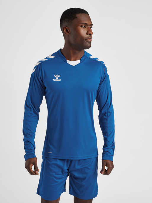 hmlCORE XK POLY JERSEY L/S, TRUE BLUE, model