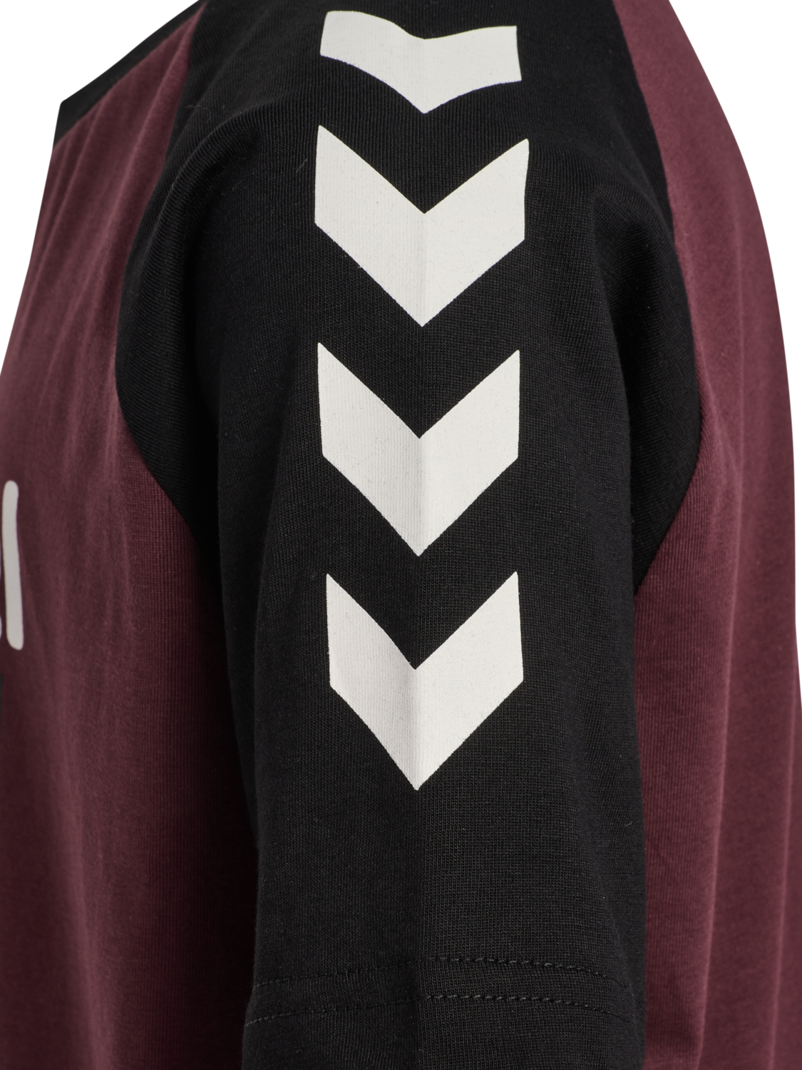 hmlJR LOGO T-SHIRT S/S, VINEYARD WINE, packshot