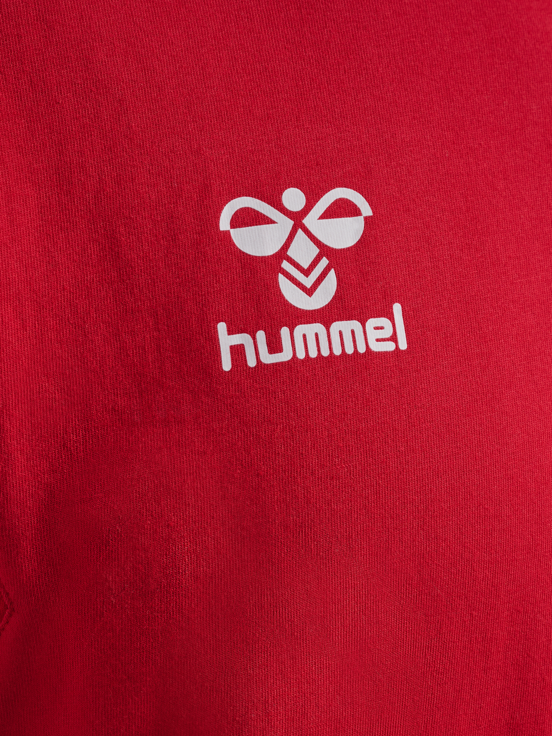 hmlAUTHENTIC CO T-SHIRT S/S, TRUE RED, packshot