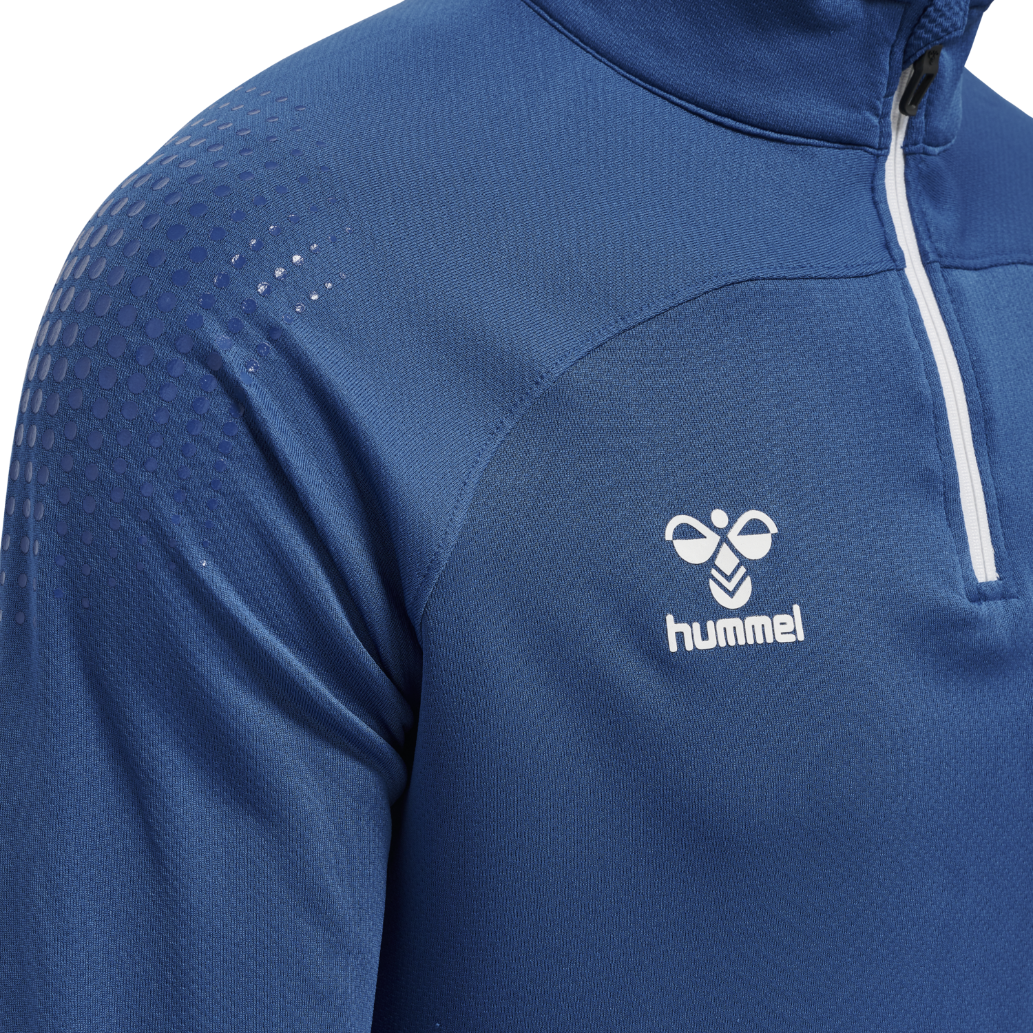 hmlLEAD HALF ZIP, TRUE BLUE, packshot