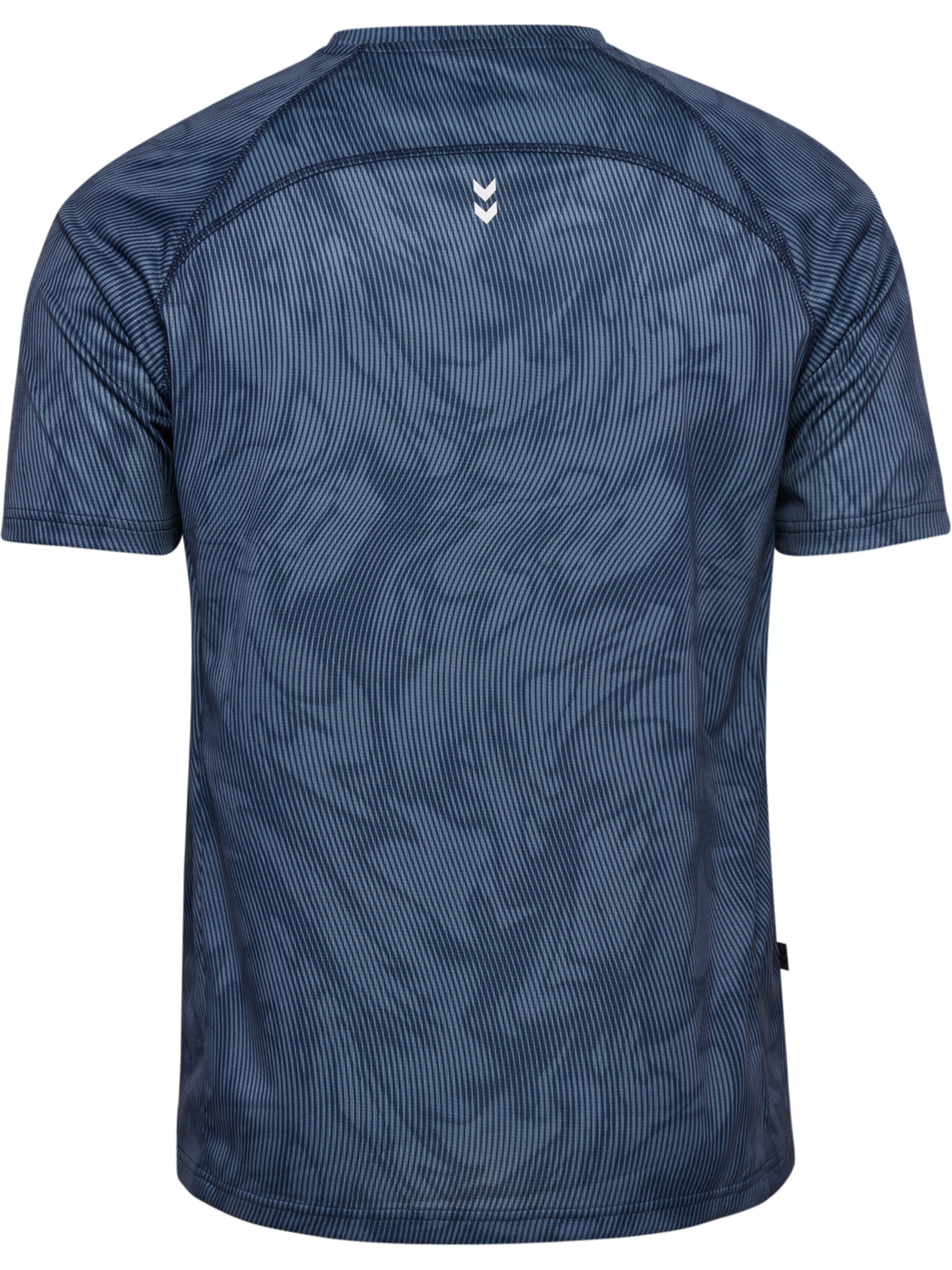 hmlPULSE AOP WORKOUT T-SHIRT S/S, BLUE MIRAGE/DRESS BLUE, packshot