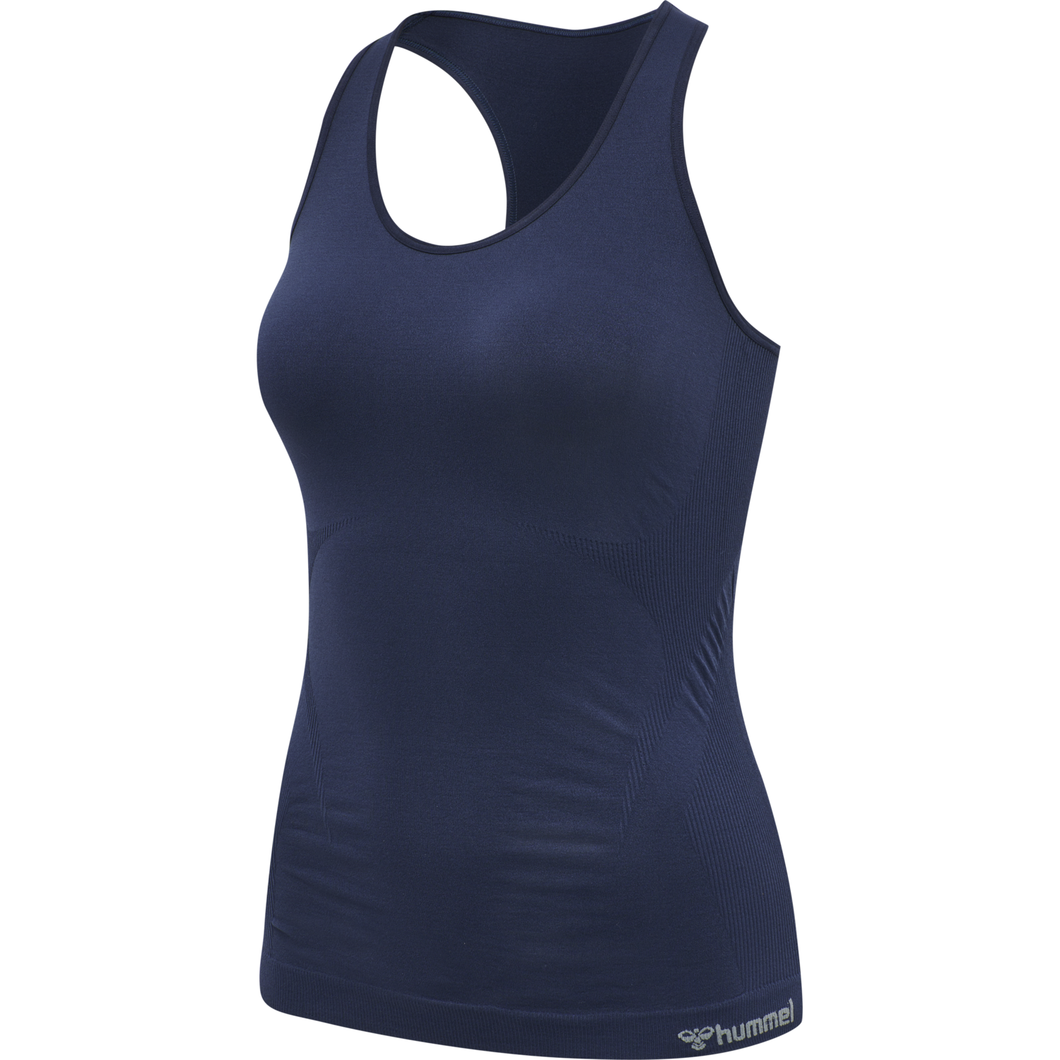 hmlTIF SEAMLESS TOP, BLACK IRIS, packshot