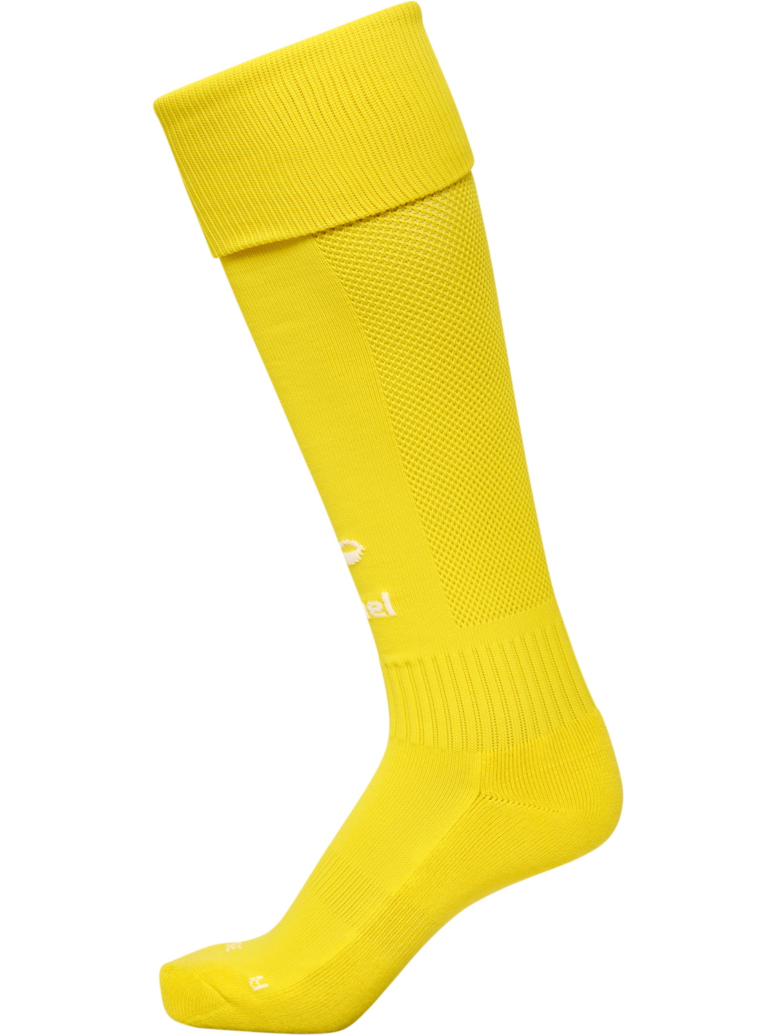 hmlESSENTIAL FOOTBALL SOCKS, BLAZING YELLOW/WHITE, packshot