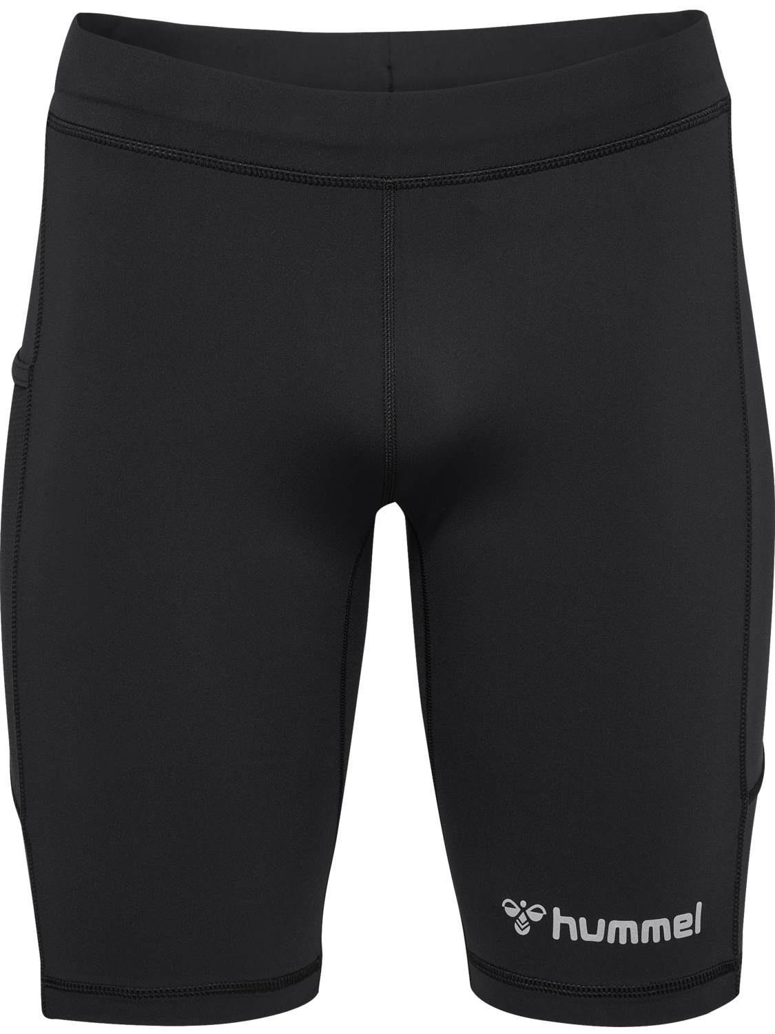 hmlRUN SHORT TIGHT, BLACK, packshot
