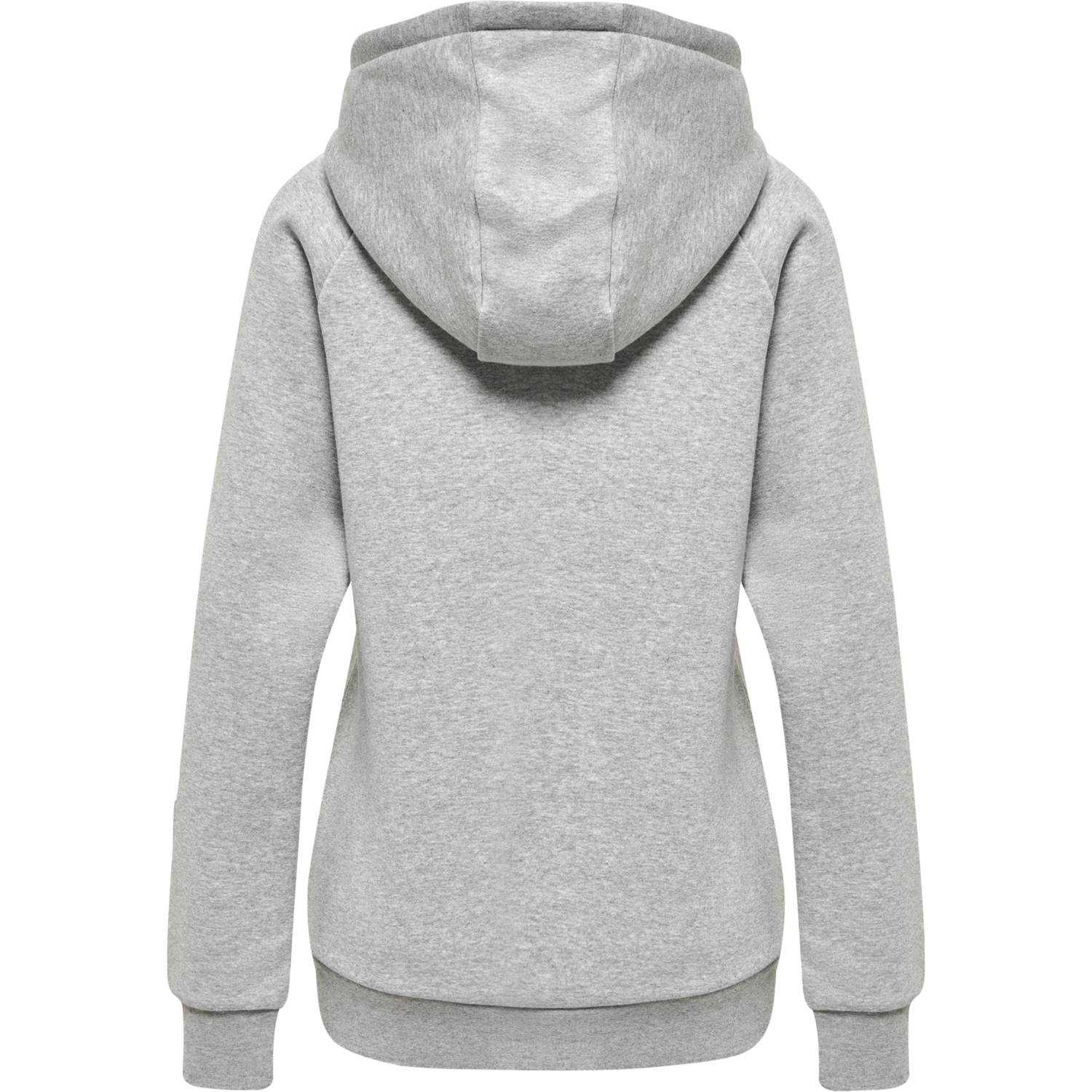 hmlRED HEAVY HOODIE WOMAN, GREY MELANGE, packshot