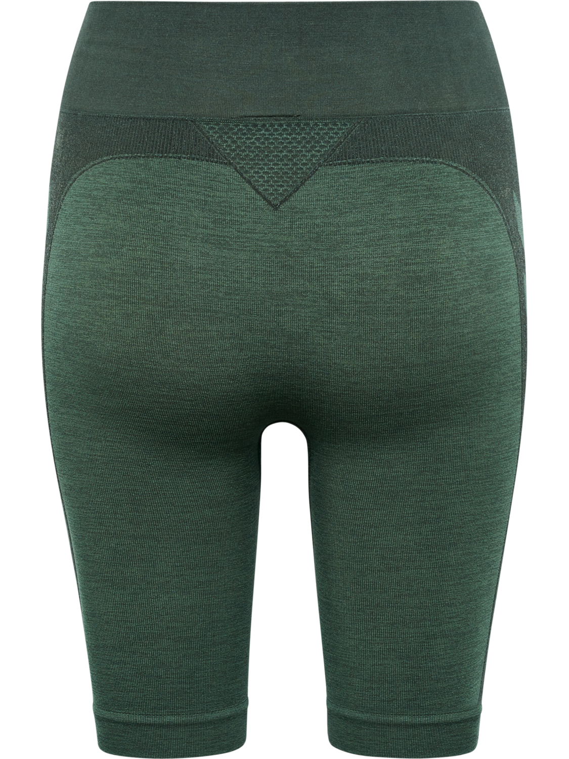 hmlCLEA SEAMLESS CYCLING SHORTS, CLIMBING IVY/BEETLE MELANGE, packshot