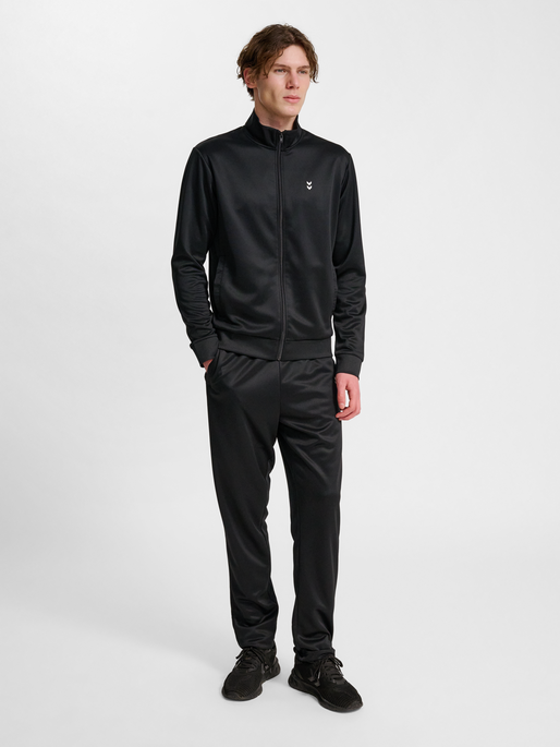 hmlPULSE TRACKSUIT, BLACK, model