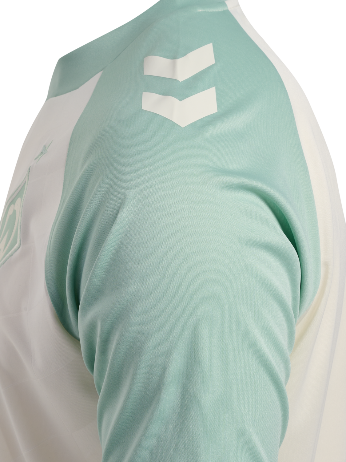 WER 24/25 AWAY JERSEY S/S, MARSHMELLOW/SILT GREEN, packshot