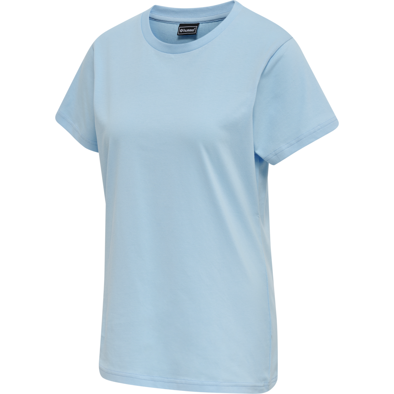 hmlRED BASIC T-SHIRT S/S WOMAN, BLUE BELL, packshot