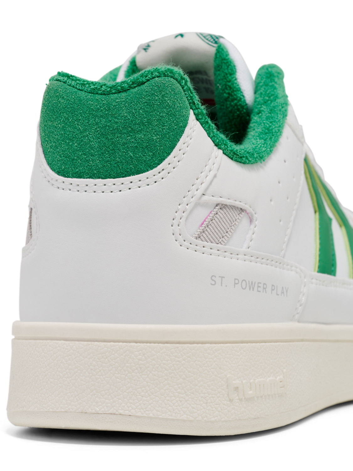 ST. POWER PLAY PL, WHITE/GREEN, packshot