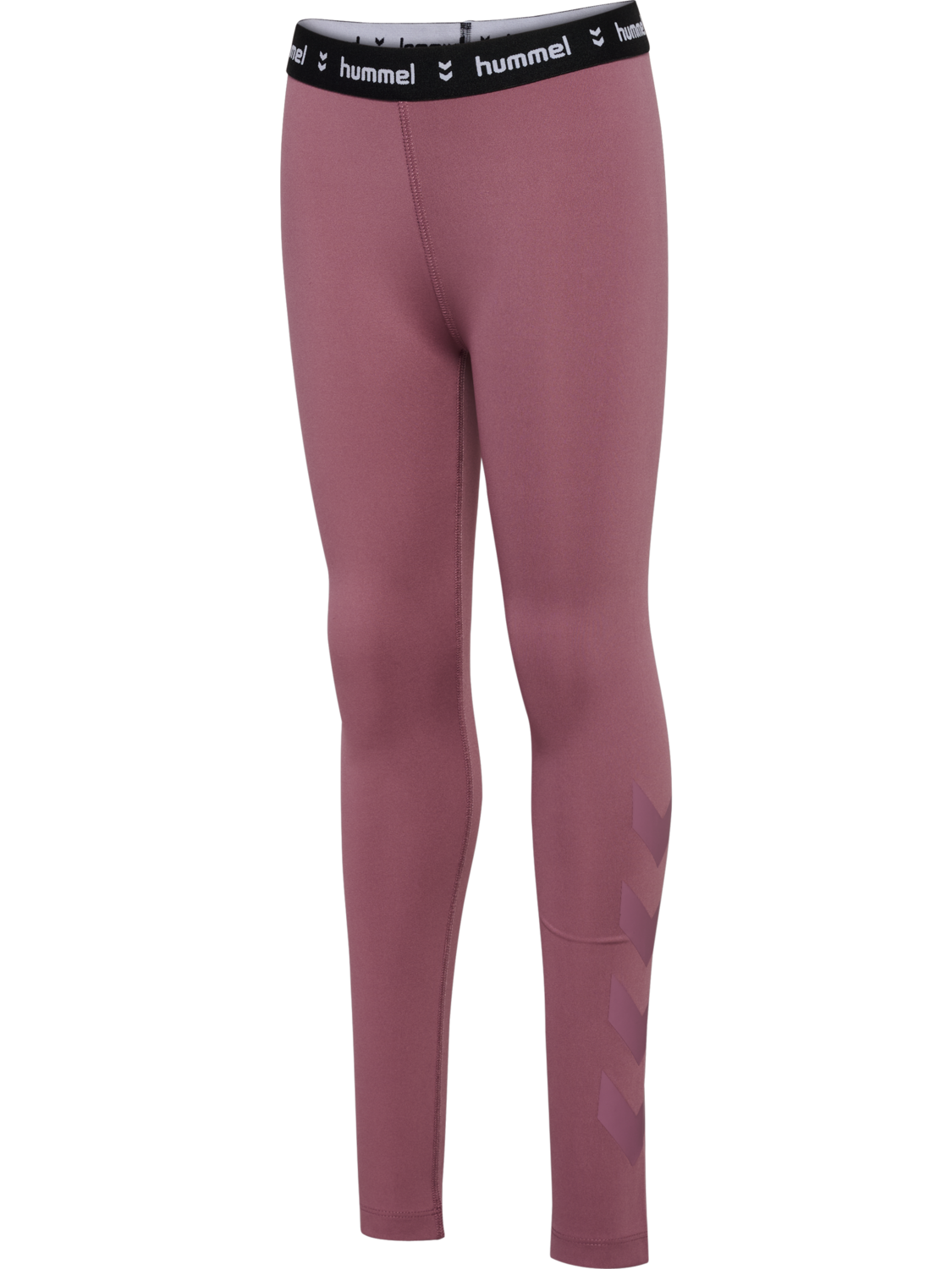 hmlJR PULSE MID WAIST TIGHTS, WISTFUL MAUVE, packshot