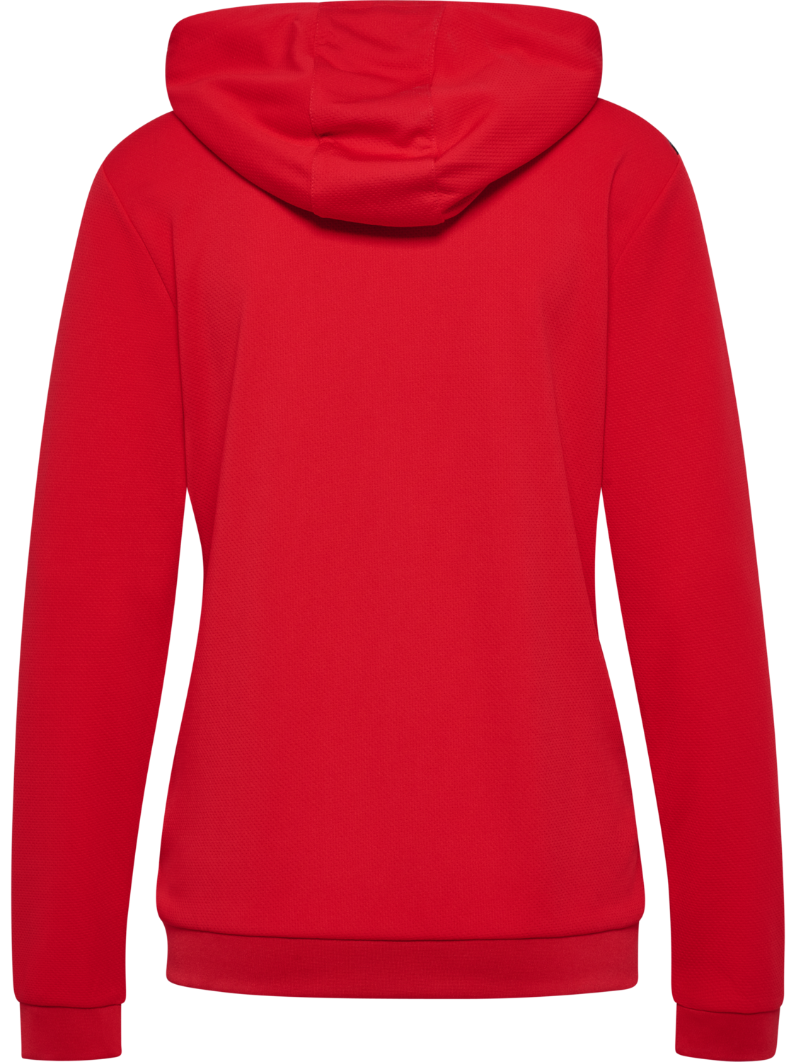 hmlAUTHENTIC PL ZIP HOODIE WOMAN, TRUE RED, packshot