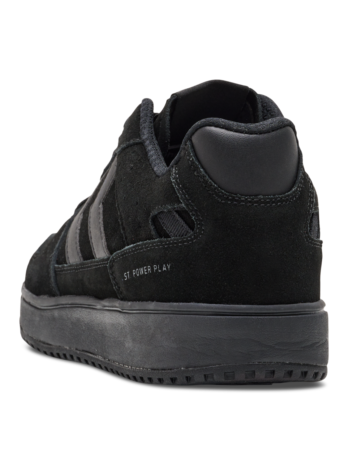 ST. POWER PLAY SUEDE, BLACK/BLACK, packshot