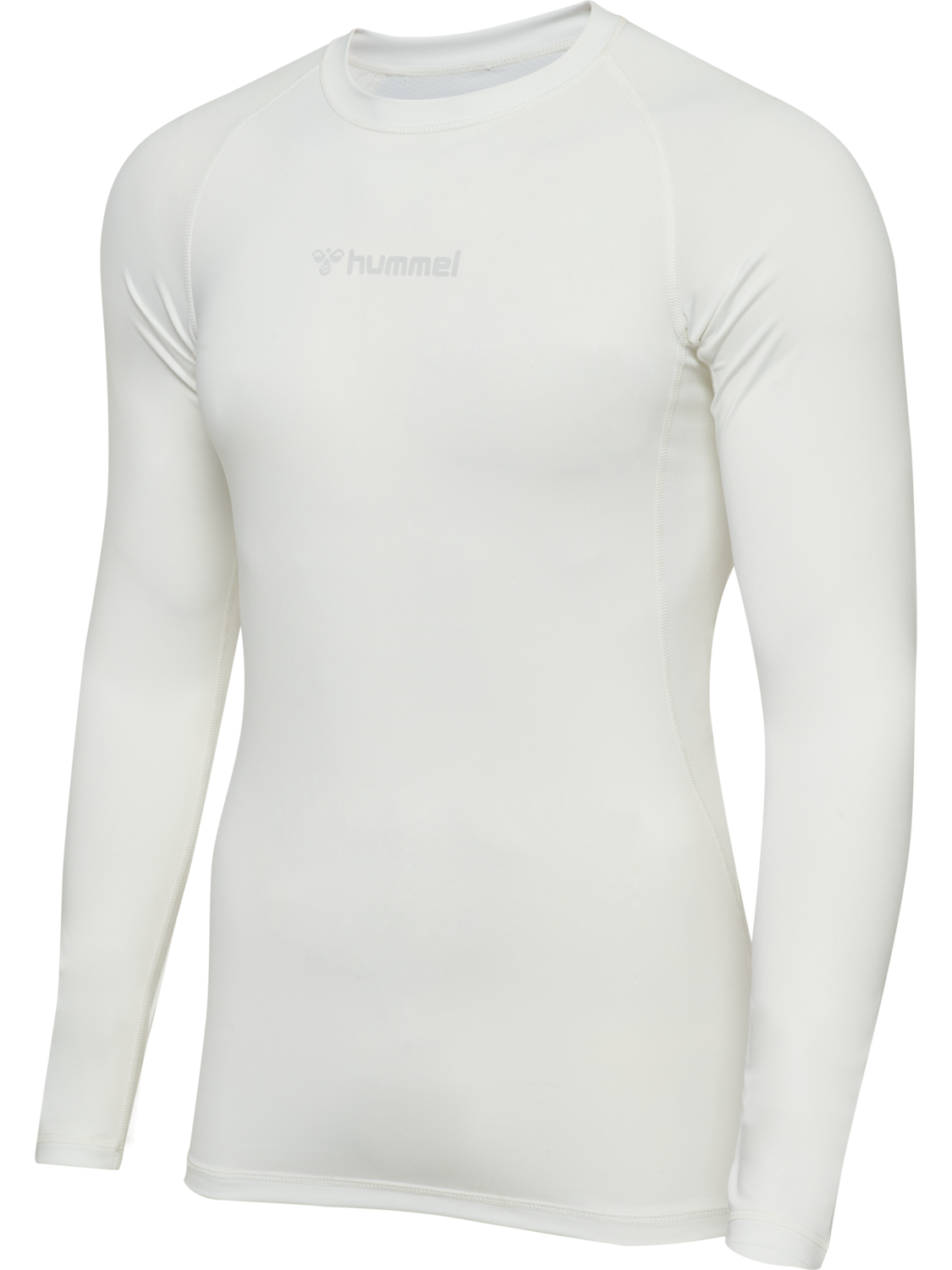 hmlBL PERFORMANCE TEE L/S, WHITE, packshot