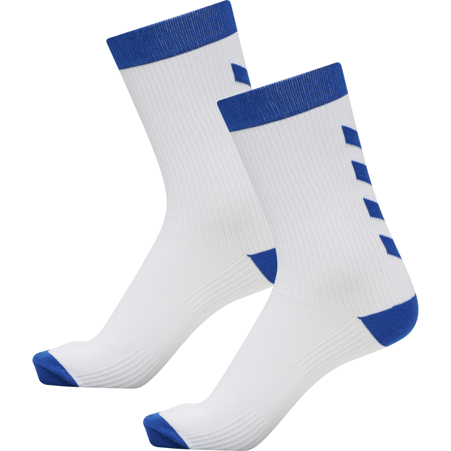 ELEMENT INDOOR SPORT SOCK 2 PACK, WHITE/TRUE BLUE, packshot