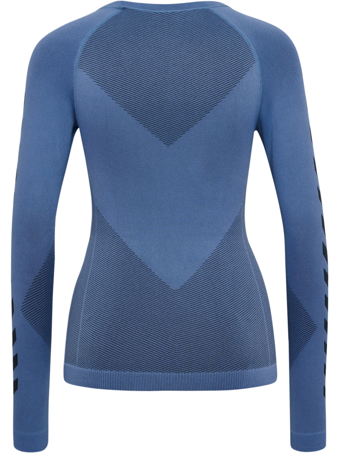 HUMMEL FIRST SEAMLESS JERSEY L/S W, BEL AIR BLUE, packshot
