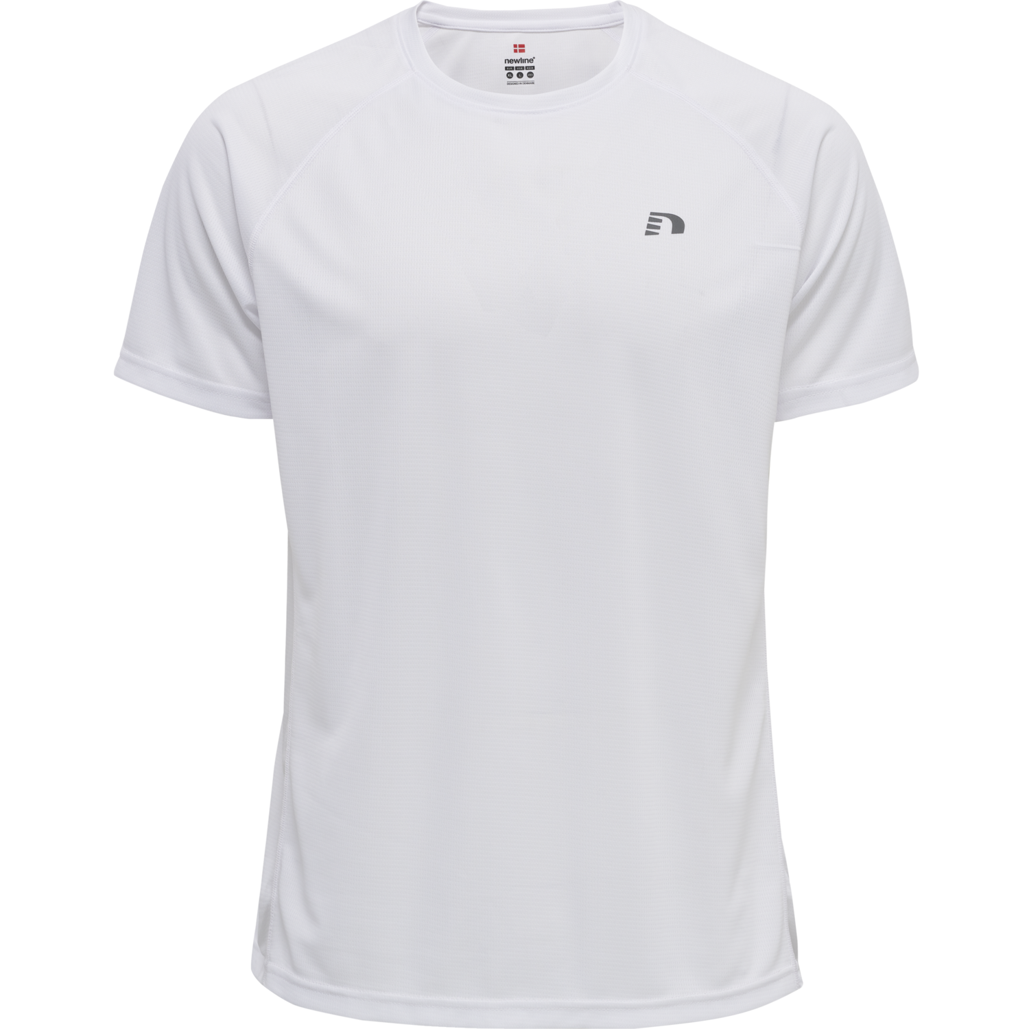 MEN CORE RUNNING T-SHIRT S/S, WHITE, packshot