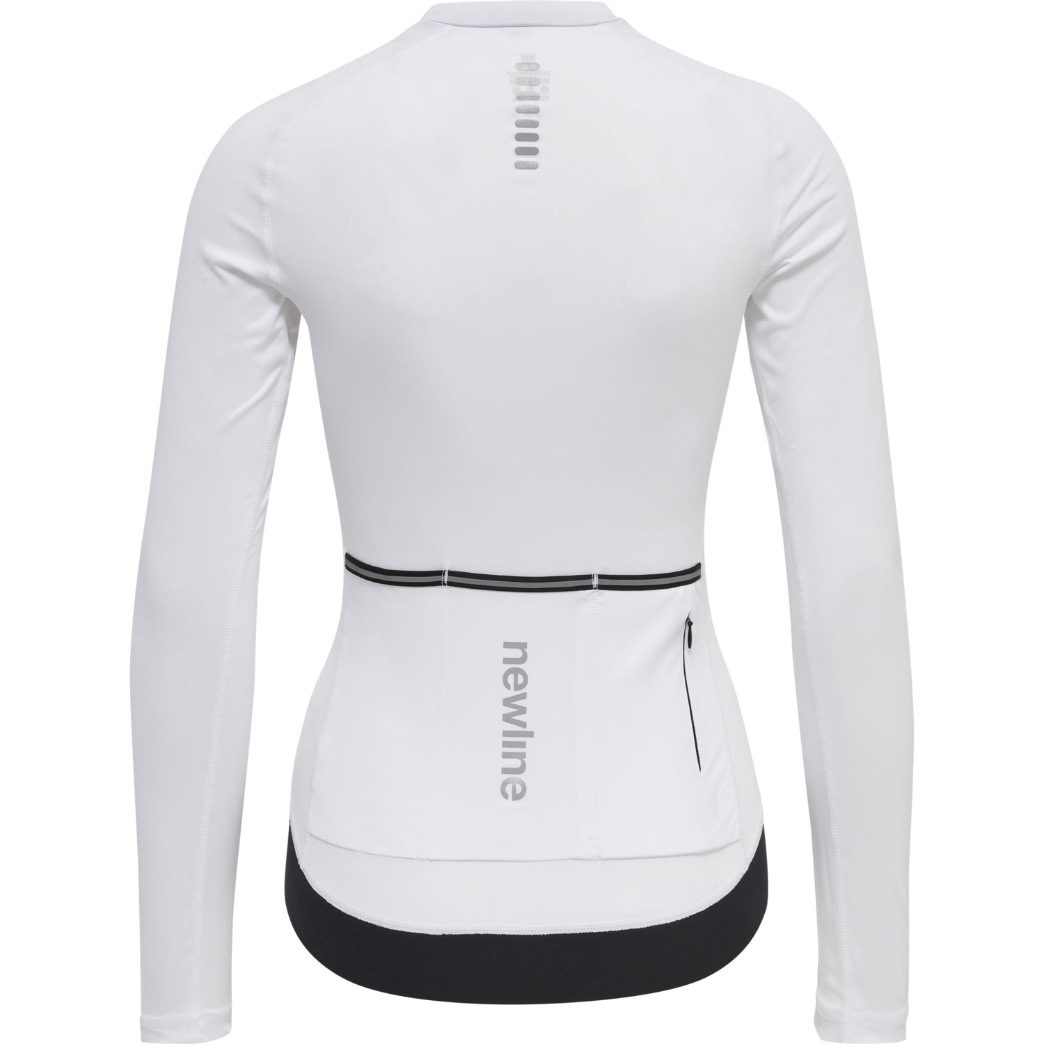 WOMENS CORE BIKE L/S JERSEY, WHITE, packshot