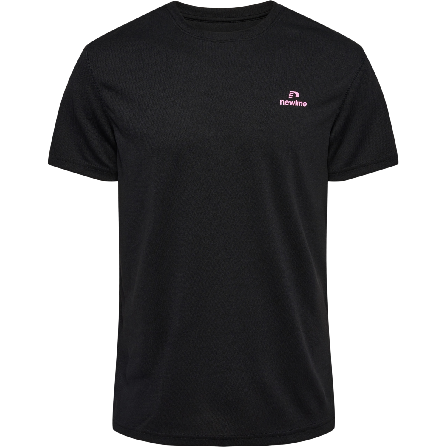 nwlSB S/S RUNNING TEE, BLACK, packshot