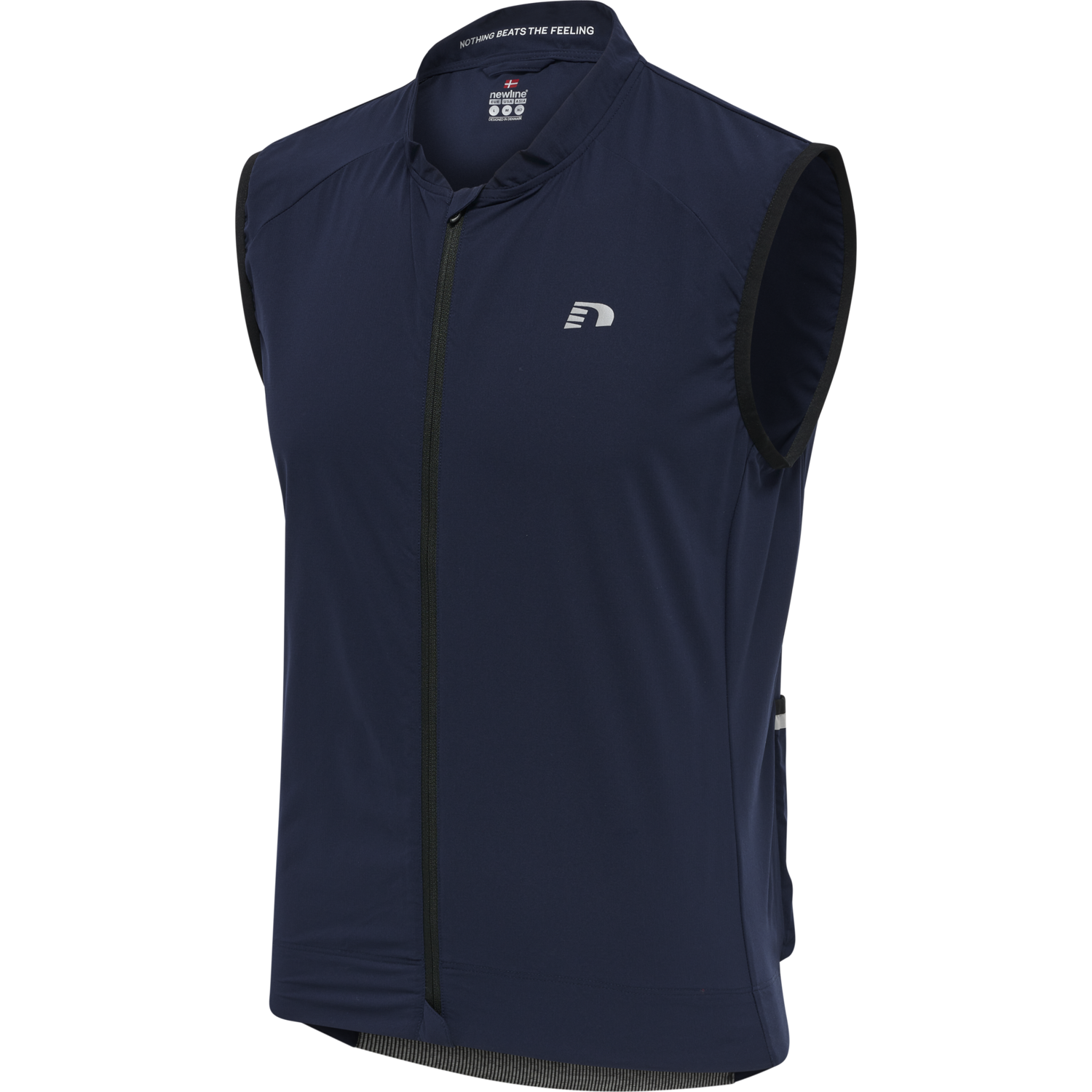 MENS CORE BIKE GILET, BLACK IRIS, packshot